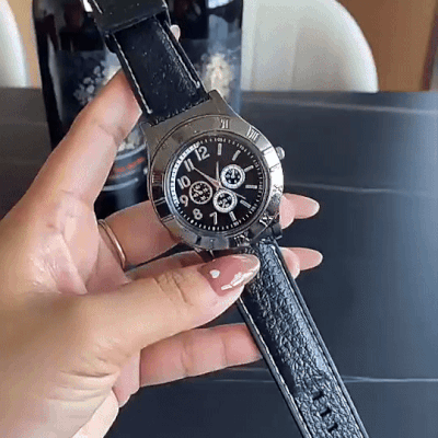 🔥New Military USB Lighter Watch Men's