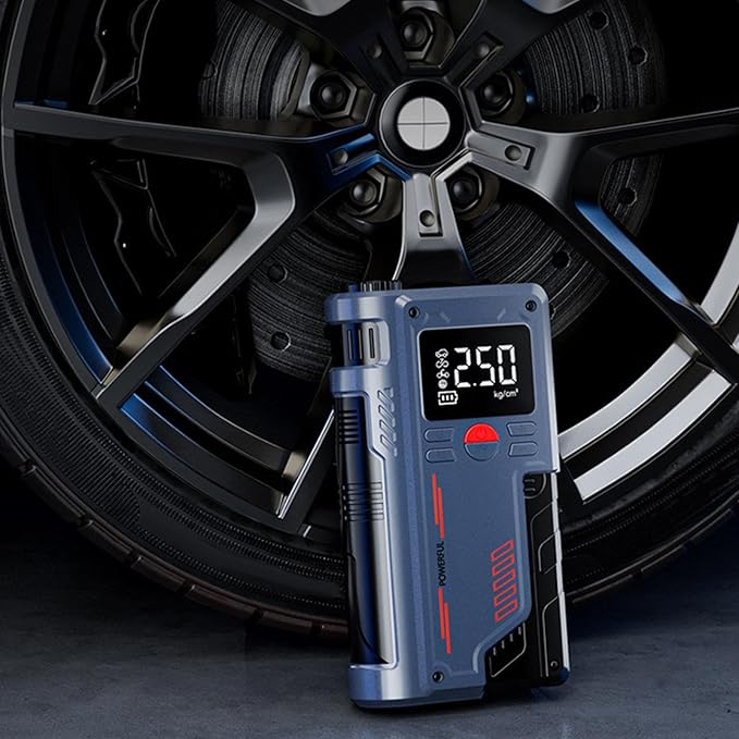 🔥Car Jump Starter with LED Digital Screen – Compact & High-Power