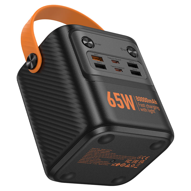 🔥Hoco Pro Fast Charging Power Bank – High Capacity Portable Charger