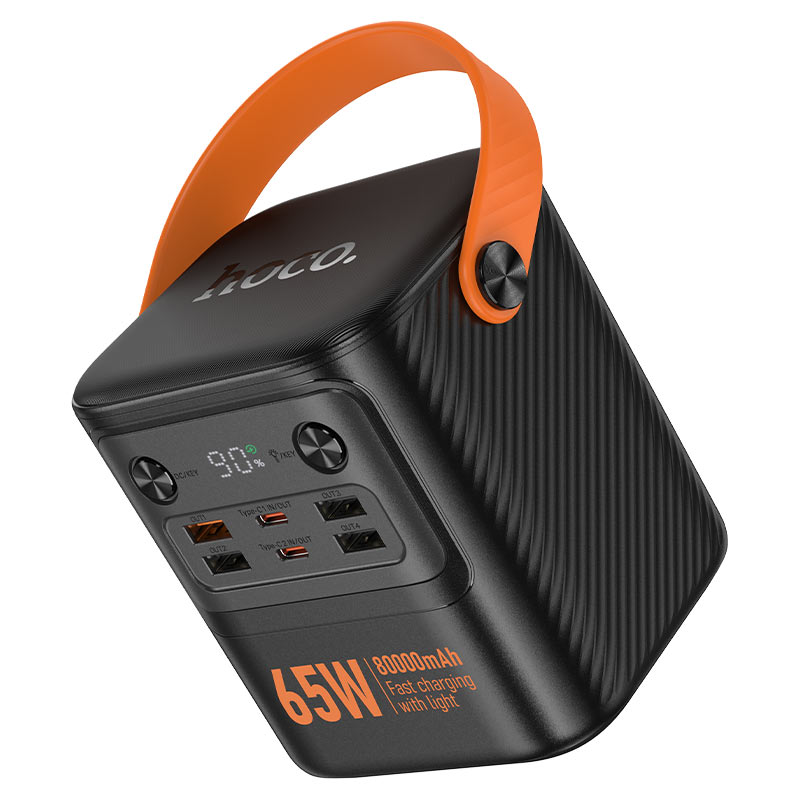 🔥Hoco Pro Fast Charging Power Bank – High Capacity Portable Charger