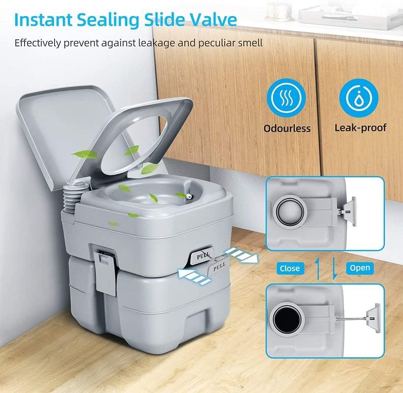 Travel & Camping Portable Toilet – Easy-to-Use Emergency Solution